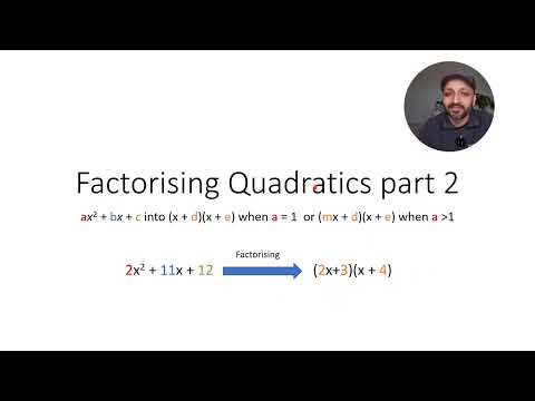 Factorising Quadratics Made Easy - part 2: GCSE Maths Explained Step-by-Step!
